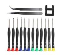 Nybhyjka Juego pequeño de destornilladores magnéticos, juego de destornilladores de precisión,Juego de destornilladores Kit de herramientas de reparación de 16x | Juego de destornilladores Kit de