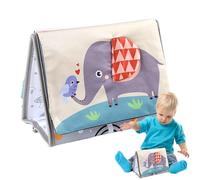 Nybhyjka Libros de tela para bebés, libro suave para | Libro de tela suave para bebés Libros sensoriales coloridos - Juguetes de educación temprana, libro arrugado para bebés, libros educativos de