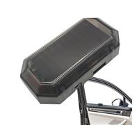Nybhyjka Luz falsa de alarma de coche | Dispositivo de alarma de robo de coche | Luz solar impermeable para estacionamiento, camping, vehículo, uso al aire libre, seguridad nocturna