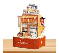 Nybhyjka Puzzles - Lámpara de mesa nocturna Puzzle, juguetes de aprendizaje y educativos, lámpara de oficina de dormitorio, kit de construcción de maquetas para niños niñas y adultos