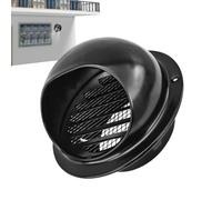 Nybhyjka Soffit Vents - Cubierta de ventilación de 100/150 mm con malla mosquitera, conector de tubo de escape para pared, techo, sótano, granero, cobertizo, cocina, interior, exterior, garaje