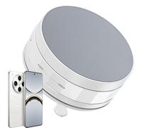 Nybhyjka Soporte magnético de pared para teléfono celular, soporte de escritorio para teléfono celular, herramienta de sujeción de teléfono con rotación de 360 grados para coche, escuela, área de