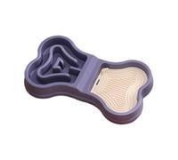 Nybhyjka - Tazón de Cachorros no resbaladizos, Cuencos de Comida y Agua - Ralentiza Comiendo un Cuenco Antideslizante - Fabricante de Fuerte portátil para Perros de compañía Puppy Viaje a