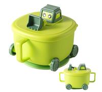 Nybhyjka Tazón de destete para niños pequeños, cuenco de succión para niños pequeños | Taza de posavasos de cuenco de ganancia de comedor: niñas de niños en casa y viajes usan la