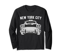 NYC Checker Taxi Cab For New York Lovers Manga Larga