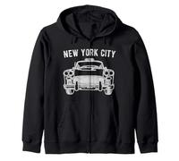 NYC Checker Taxi Cab For New York Lovers Sudadera con Capucha