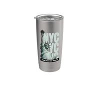 NYC El Empire State Nueva York Vaso térmico de acero inoxidable de doble pared