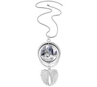 nyc Love New York City Amelandscape - Collar giratorio con alas de ángel
