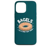 NYC Lover Bagels It's a New York Thing Bagels Funny Bagels Carcasa para iPhone 13 Pro Max