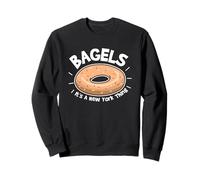 NYC Lover Bagels It's a New York Thing Bagels Funny Bagels Sudadera