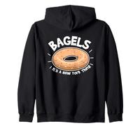 NYC Lover Bagels It's a New York Thing Bagels Funny Bagels Sudadera con Capucha
