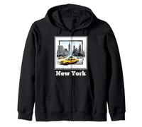 NYC New York Yellow Cab Taxi Regalo Recuerdo tee Hombres Sudadera con Capucha