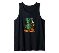 NYC Nightmare Halloween Design - cuteStatue of Liberty Witch Camiseta sin Mangas