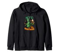 NYC Nightmare Halloween Design - cuteStatue of Liberty Witch Sudadera con Capucha