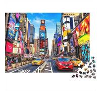 NYC Skyscrapers Jigsaw Puzzle 1000 Piezas Recycled New York City Square Puzzles para Niños y Niñas Padre-Hijo Accesorios de Juego Desarrolla Boy & Girl‘s Inteligencia Educativo 70x50cm/1000pcs