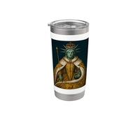 NYC Statue of Liberty Inspired from Royal Art Abstract Cool Vaso térmico de acero inoxidable de doble pared