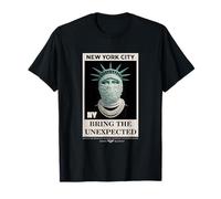 NYC Statue of Liberty with Fur Mask Bring The Unexpected Camiseta