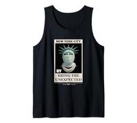 NYC Statue of Liberty with Fur Mask Bring The Unexpected Camiseta sin Mangas