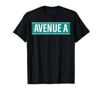 NYC Street Signs Avenue A Alphabet City para Hombres y Mujeres Camiseta