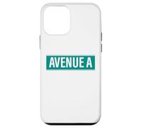 NYC Street Signs Avenue A Alphabet City para Hombres y Mujeres Carcasa para iPhone 12 Mini