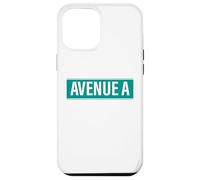 NYC Street Signs Avenue A Alphabet City para Hombres y Mujeres Carcasa para iPhone 12 Pro MAX