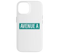 NYC Street Signs Avenue A Alphabet City para Hombres y Mujeres Carcasa para iPhone 14