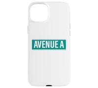 NYC Street Signs Avenue A Alphabet City para Hombres y Mujeres Carcasa para iPhone 15 Plus