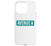 NYC Street Signs Avenue A Alphabet City para Hombres y Mujeres Carcasa para iPhone 15 Pro MAX