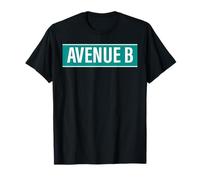 NYC Street Signs Avenue B Alphabet City para Hombres y Mujeres Camiseta