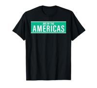 NYC Street Signs Avenue of The Americas para Hombres y Mujeres Camiseta