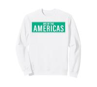 NYC Street Signs Avenue of The Americas para Hombres y Mujeres Sudadera
