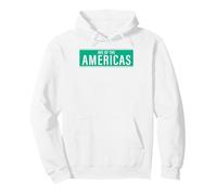 NYC Street Signs Avenue of The Americas para Hombres y Mujeres Sudadera con Capucha