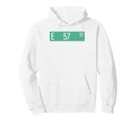 NYC Street Signs East 57th St para Hombres y Mujeres Sudadera con Capucha