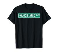 NYC Street Signs Francis Lewis Blvd para Hombres y Mujeres Camiseta