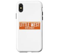 NYC Street Signs Little West 12th St para Hombres y Mujeres Carcasa para iPhone X/XS