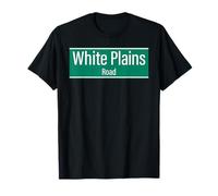 NYC Street Signs White Plains Road para Hombres y Mujeres Camiseta
