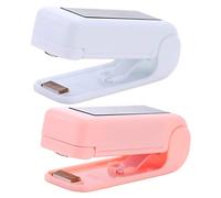 NYCEMAKEUP 2 selladores de calor portátiles para almacenamiento de alimentos, sellador térmico de mano para bolsa