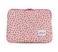 NYCEMAKEUP Bonita funda para laptop, práctica bolsa para laptop, diseño floral, funda para ordenador portátil, funda de transporte con estampado floral