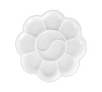 NYCEMAKEUP Paletas de Bandeja de Pintura, Paleta de Pintura de plástico para niños, Estudiantes de Aula, Adultos para Pintar en proyectos de Arte, Pintura de Acuarela