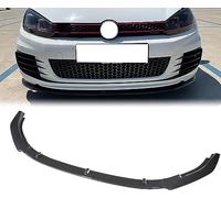 NYCH Labio del Parachoques Delantero para Golf 6 MK6 GTI GTD 2010-2013,Carrocería Delantero Coche Spoiler Splitter Bumper Lip,A/Carbon Fiber