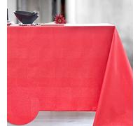 Nydel Mantel Damasco Mini Táctil Cereza Antimanchas, Inducción Acrílico (140 x 300 cm)