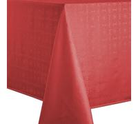Nydel Mantel Damasco Venezia (Rojo, Cuadrado, 160 x 160 cm)