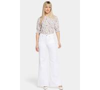 NYDJ Mia Palazzo Jean Optic White Talla: 42 | Pantalones Anchos Outlet | Mujer | Blanco