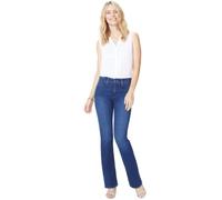 NYDJ Petite Barbara Bootcut Jeans | Flare & Slimming Fit Pants, Cooper, 42 Pequeño para Mujer