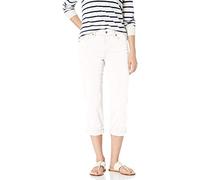 NYDJ Petite Marilyn Crop Cuff Jeans, Blanco (Optic), 42 Chiquita para Mujer