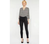 NYDJ Pull On Skinny Ankle Black Talla: S | Pantalones Pitillo Outlet | Mujer | Negro