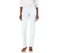 NYDJ Women's Marilyn Straight Leg Jeans, Optic White, 10