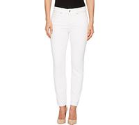 NYDJ Women's Petite Size Alina Ankle Jeans, Pure Optic White, 16P