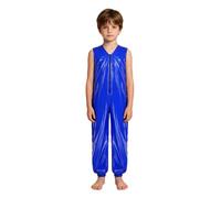 Nyeemya Niña Traje Impermeable Un Solo Cuerpo Rompevientos Anti Desgarro Azul real 15-16 años