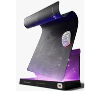 Nyfter AlzaGuard Alfombrilla de ratón XXL Nyfpad para Videojuegos, 900 x 500 mm, diseño líquido, Bordes cosidos, Alfombrilla de ratón prémium (Grey/Black)